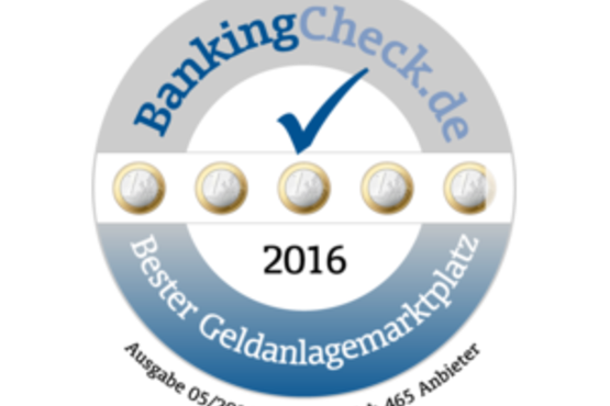 BankingCheck Award 2016